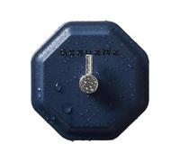 ScrubMe HookMe Blue Self Adhesive Wall Hooks | No Drill, Strong 2.2KG Hold Sticky Hooks | Waterproof & Rust-Proof Bathroom Hooks | Heavy Duty Stick On Hooks for Home, Kitchen & Bathroom
