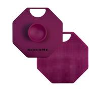 ScrubMeBody Purple Silicone Body Scrubber | Gentle Exfoliating Shower Scrubber for Body | Hygienic, Durable & Reusable Silicone Body Brush | Premium Alternative to Loofah