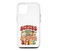 Scrubs and Pumpkin Spice Fall Nurse Design Case for iPhone 12/12 Pro