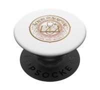 Scrubs And Scripture Christian Nurse Faith Healing PopSockets Adhesive PopGrip