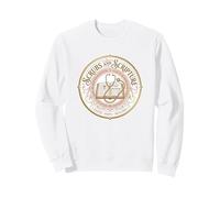 Scrubs And Scripture Christian Nurse Faith Healing Sweatshirt