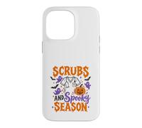 Scrubs and Spooky Season Halloween Nurse Design Case for iPhone 14 Pro Max