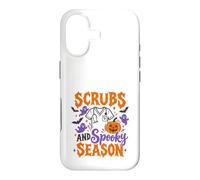 Scrubs and Spooky Season Halloween Nurse Design Case for iPhone 17