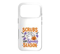 Scrubs and Spooky Season Halloween Nurse Design Case for iPhone 17 Pro