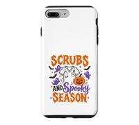 Scrubs and Spooky Season Halloween Nurse Design Case for iPhone 7 Plus/8 Plus