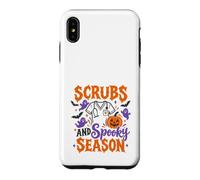 Scrubs and Spooky Season Halloween Nurse Design Case for iPhone XS Max