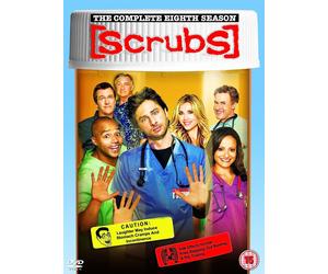 SCRUBS COMPLETE SERIES 8 DVD 8th Eighth Season Eight Original UK Release R2