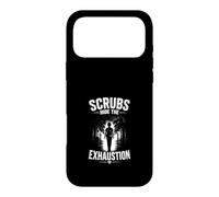 Scrubs Hide The Exhaustion - Healthcare Worker Design Case for iPhone 17 Pro Max