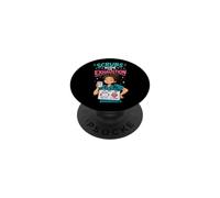 Scrubs Hide The Exhaustion Nurse Coffee Humor PopSockets Adhesive PopGrip