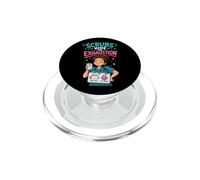 Scrubs Hide The Exhaustion Nurse Coffee Humor PopSockets PopGrip for MagSafe