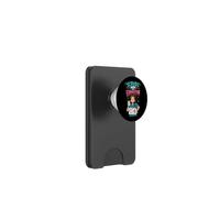 Scrubs Hide The Exhaustion Nurse Coffee Humor PopSockets PopWallet for MagSafe