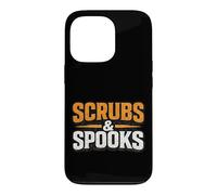 Scrubs & Spooks Nurse Halloween Medical Humor Case for iPhone 13 Pro