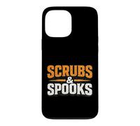 Scrubs & Spooks Nurse Halloween Medical Humor Case for iPhone 13 Pro Max