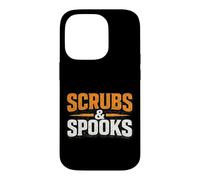 Scrubs & Spooks Nurse Halloween Medical Humor Case for iPhone 14 Pro