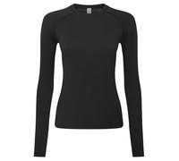 SCRUBS UK Underscrub Base Layer Top for Veterinarians - 4-Way Stretch, Natural Deodorising Peppermint Finish, Women's Thermal Tops, Ladies Long Sleeve Thermal Clothes, Thermal Undershirt Women Black