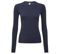 SCRUBS UK Underscrub Base Layer Top for Veterinarians - 4-Way Stretch, Natural Deodorising Peppermint Finish, Women's Thermal Tops, Ladies Long Sleeve Thermal Clothes, Thermal Undershirt Women Navy