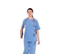 SCRUBS UK Unisex Eco-Stretch Key Scrub Top - Sustainable, Comfortable, Built for Professional Performance - Medical Uniforms & Scrubs, Hospital Scrubs, Nurse Scrubs, Scrub Tops, Medical Scrubs