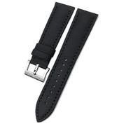 SCRUBY 23mm High Density Canvas Nylon Leather Watch Band Special For Blancpain Fifty Fathoms 5000 5015 Strap Butterfly Buckle(Blue 1)