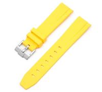 SCRUBY Curved No Gap Rubber Strap For Omega Speedmaster Watch Replacement Band Men Women 20mm Watchbands silver buckle gold buckle rose buckle black buckle
