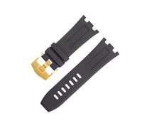 SCRUBY For AP Strap For Audemars And Piguet Belt 15710/15703 Not Qucik Release 28mm Nature Fluorine Soft FKM Rubber Bracelet Accessories Watch Band(Gray 3)