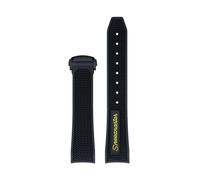 SCRUBY For Omega Speedmaster Moonwatch Seamaster 300 AT150 PLANET OCEAN 600 Watch Strap 20mm To 21mm Strap For Men's And Women's(Black Yellow 2,20mm)