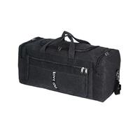 SCRUBY Travel Luggage Bag Gym Handbag Large Capacity Business Trip Sports Portable Multifunction Canvas Luggage Duffel Bags Men's Pack(Black XL)