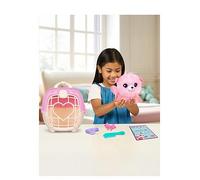 ScruffaLuvs Pet Scruffs Pink - Mystery Plush Toy, 7.5" Tall - Wash to Reveal 1 of 3 Rescue Pets: Puppy, Bunny, or Kitty - Includes 8.7" Deluxe Pet Carrier