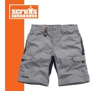 Scruffs Trade Ripstop Stretch Work Flex Shorts Graphite 32"