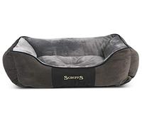 Scruffs Chester Box Bed - Graphite - 75 x 60cm