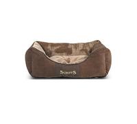 Scruffs Chester Box Bed - Chocolate - 50 x 40cm