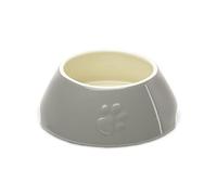 Scruffs Classic Stoneware Long Eared Dog Bowl 21 cm x 21 cm x 8.5 cm Grey