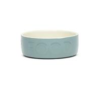 Scruffs Classic Stoneware Pet Dog Food Bowl Sage Green (13cm)