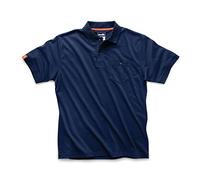 Scruffs Eco Worker Polo Shirt Navy Size XXXL