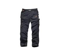 Scruffs Flex Work Flexible Slim Fit Trousers - Pro Flex Plus Holster 34R Black