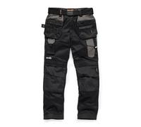 Scruffs Pro Flex Holster Trousers with Belt Black 36L T54776