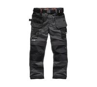 Scruffs Mens Pro Flex Holster Workwear Trousers, Graphite, 34W Long UK
