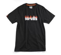 Scruffs Graphic T-Shirt, Black, XL (T56190)