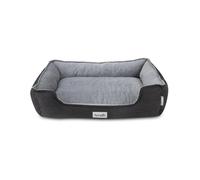 Scruffs Harvard Memory Foam Orthopaedic Box Bed - Grey - Size: X Large - Pet Beds