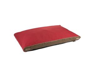 Scruffs Hilton Memory Foam Dog Bed, Large, 120 x 75 cm, Red
