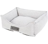 Scruffs Manhattan Box Bed (XLarge), 90 x 70cm, Light Grey