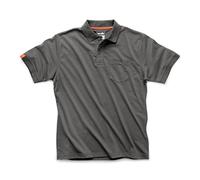 Scruffs Mens Eco Graphite Xs (T55415) Worker Polo Shirt, Graphite, XS UK