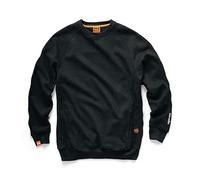 Scruffs Men's Eco Worker Sweatshirt Black M (T55431) Sweater, M