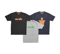 Scruffs Men's Houghton Worker T-Shirt - 3 Pack Multi