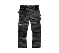 Scruffs Men's Pro Flex Holster Workwear Trousers, Graphite, 36W UK