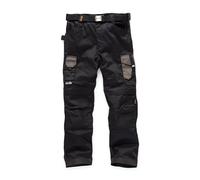 Scruffs Men's Pro Flex Work Trousers in Black | Size: 34L Scruffs Black 34L
