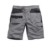 Scruffs Men's Scruffs Trade Flex Holster Shorts Graphite 36W, Grey, 36W UK