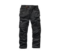 Scruffs Trade Flex Work Trousers Holster Pocket Stretch Straight / Modern Leg