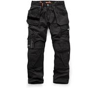 Scruffs Mens Trade Holster Black Trousers, Black, 40W UK