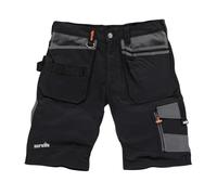 Scruffs Mens Trade Shorts, Black, 30 W EU