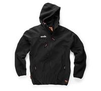 Scruffs Men's Worker Softshell Workwear Jacket, Black (Black 001), S UK